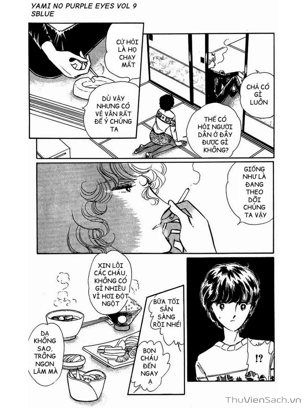 Truyện Tranh Cô Bé Huyền Bí - Yami No Purple Eyes trang 6