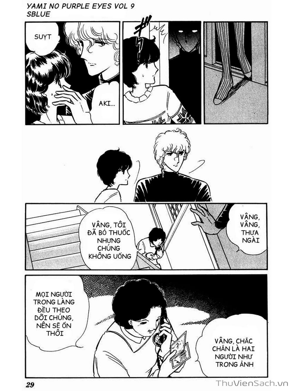 Truyện Tranh Cô Bé Huyền Bí - Yami No Purple Eyes trang 6