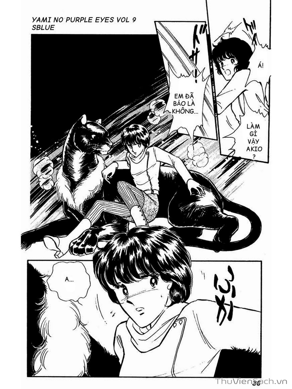 Truyện Tranh Cô Bé Huyền Bí - Yami No Purple Eyes trang 6