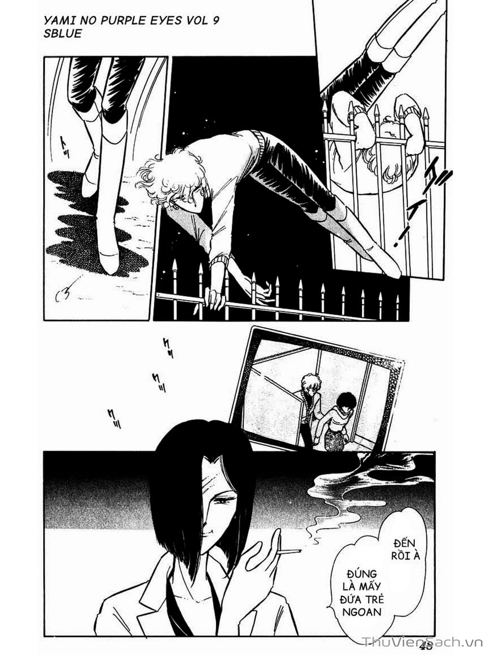 Truyện Tranh Cô Bé Huyền Bí - Yami No Purple Eyes trang 6