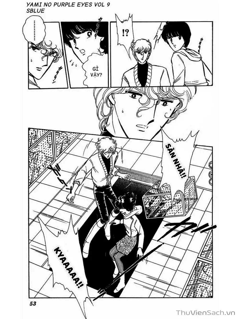 Truyện Tranh Cô Bé Huyền Bí - Yami No Purple Eyes trang 6