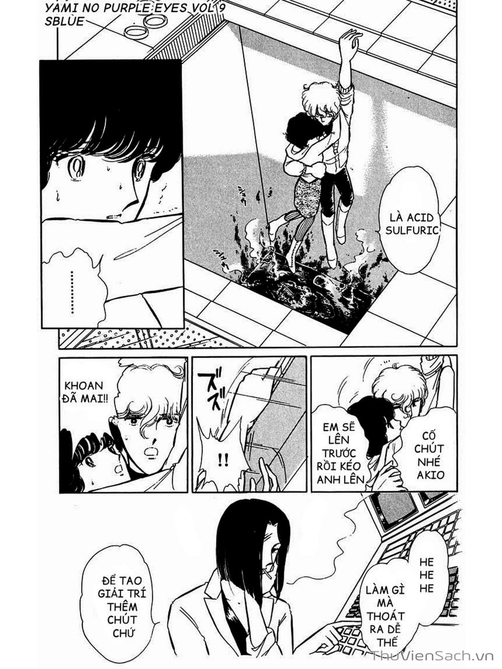 Truyện Tranh Cô Bé Huyền Bí - Yami No Purple Eyes trang 6