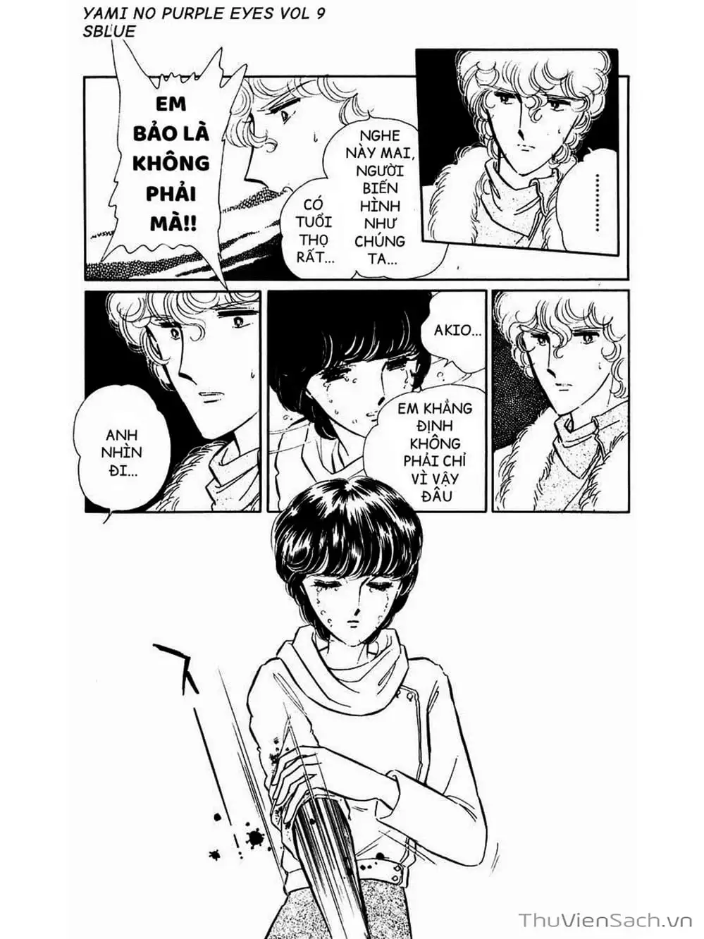 Truyện Tranh Cô Bé Huyền Bí - Yami No Purple Eyes trang 6