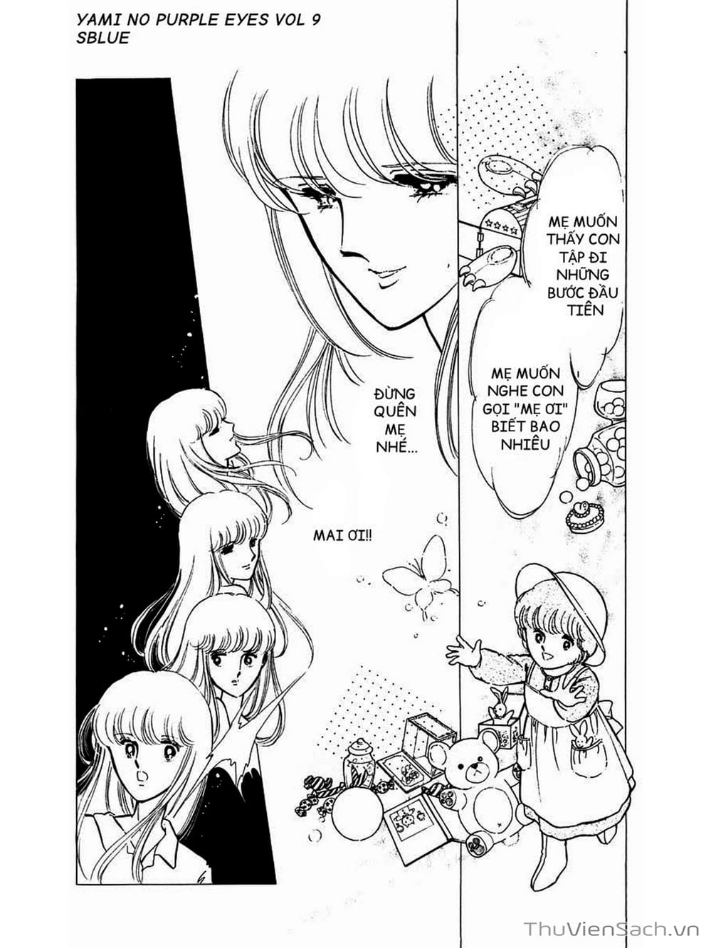 Truyện Tranh Cô Bé Huyền Bí - Yami No Purple Eyes trang 6