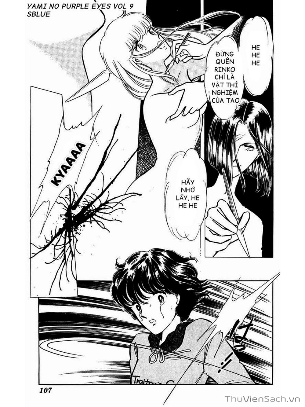 Truyện Tranh Cô Bé Huyền Bí - Yami No Purple Eyes trang 6