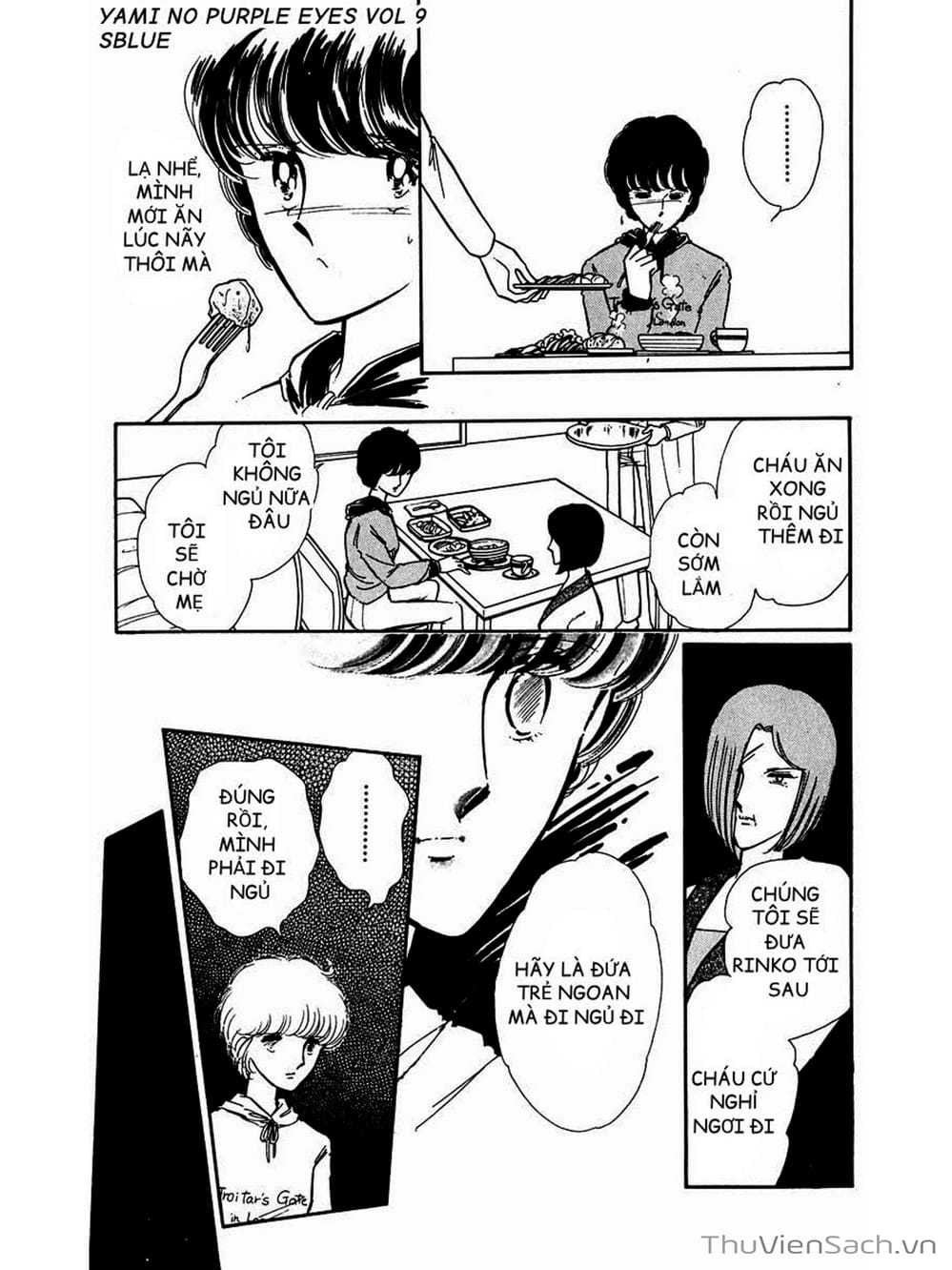 Truyện Tranh Cô Bé Huyền Bí - Yami No Purple Eyes trang 6
