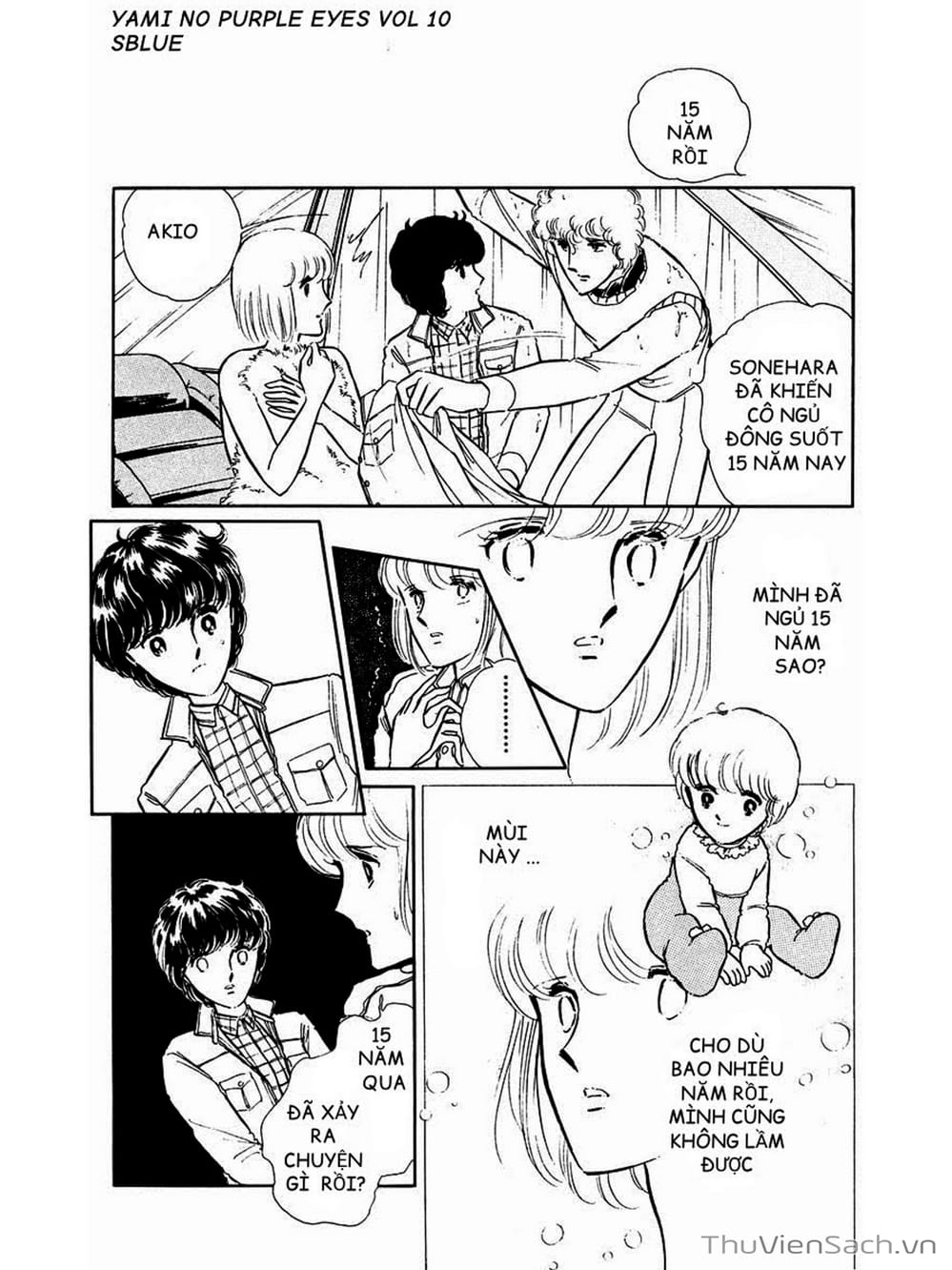 Truyện Tranh Cô Bé Huyền Bí - Yami No Purple Eyes trang 6