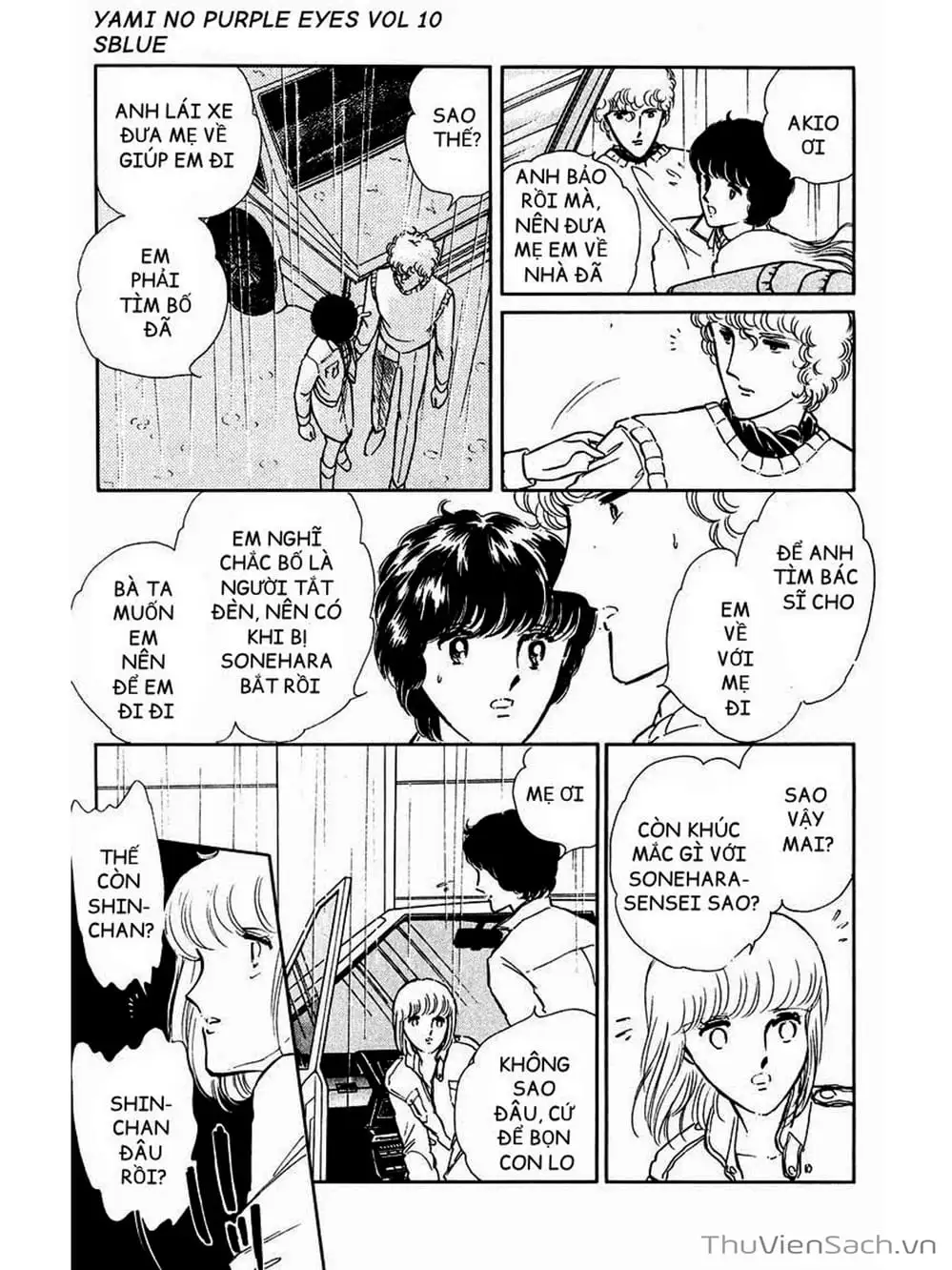 Truyện Tranh Cô Bé Huyền Bí - Yami No Purple Eyes trang 6