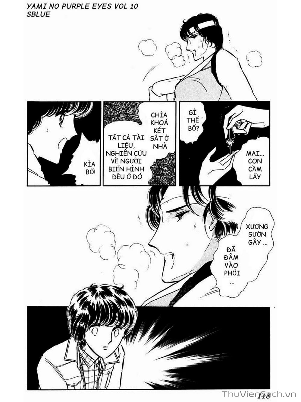 Truyện Tranh Cô Bé Huyền Bí - Yami No Purple Eyes trang 6