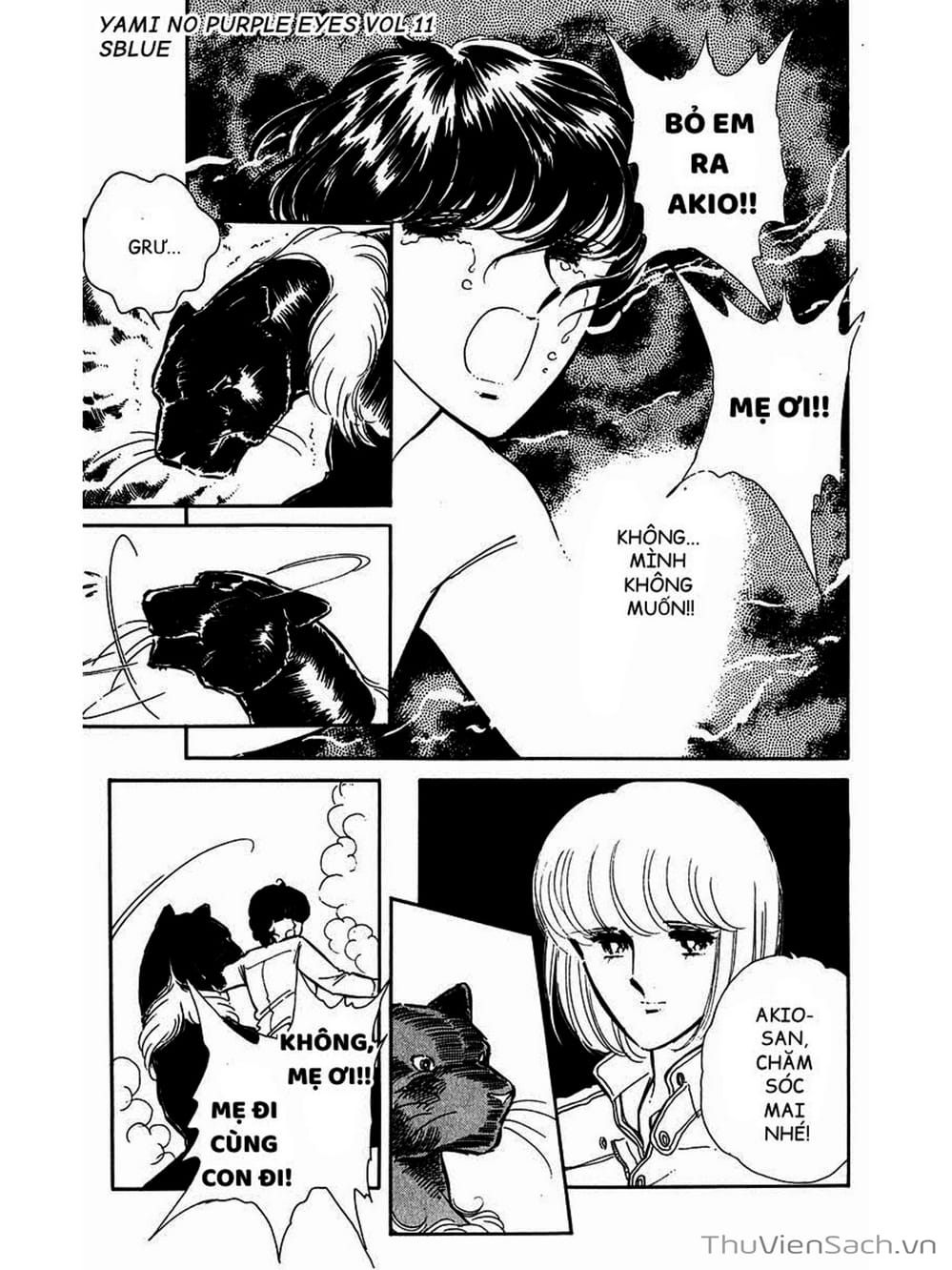 Truyện Tranh Cô Bé Huyền Bí - Yami No Purple Eyes trang 6