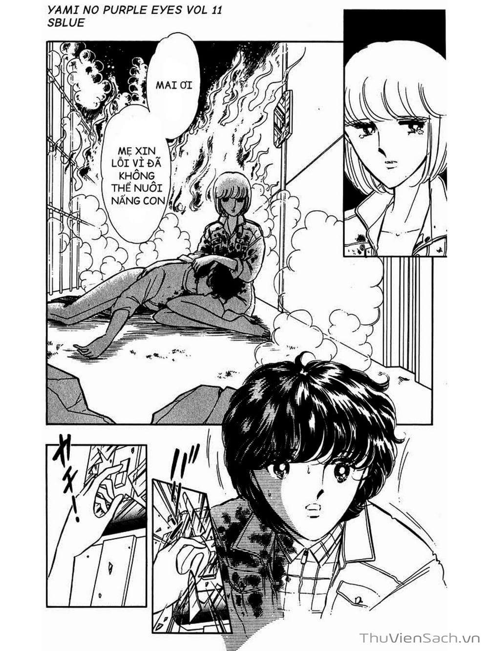 Truyện Tranh Cô Bé Huyền Bí - Yami No Purple Eyes trang 6