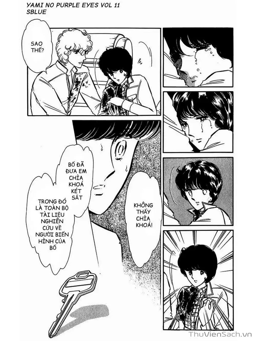 Truyện Tranh Cô Bé Huyền Bí - Yami No Purple Eyes trang 6