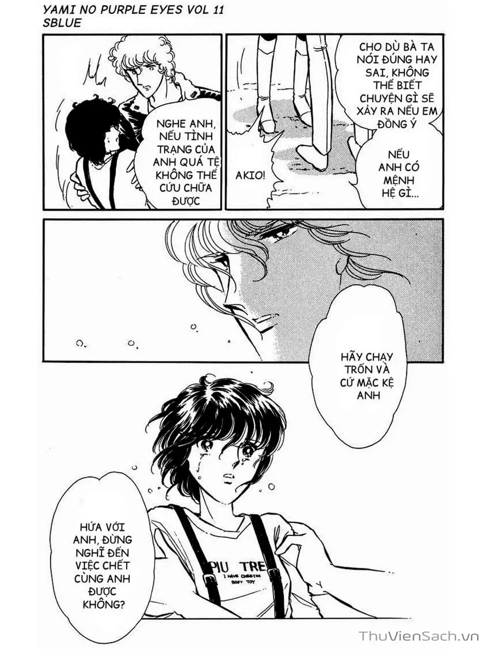 Truyện Tranh Cô Bé Huyền Bí - Yami No Purple Eyes trang 6