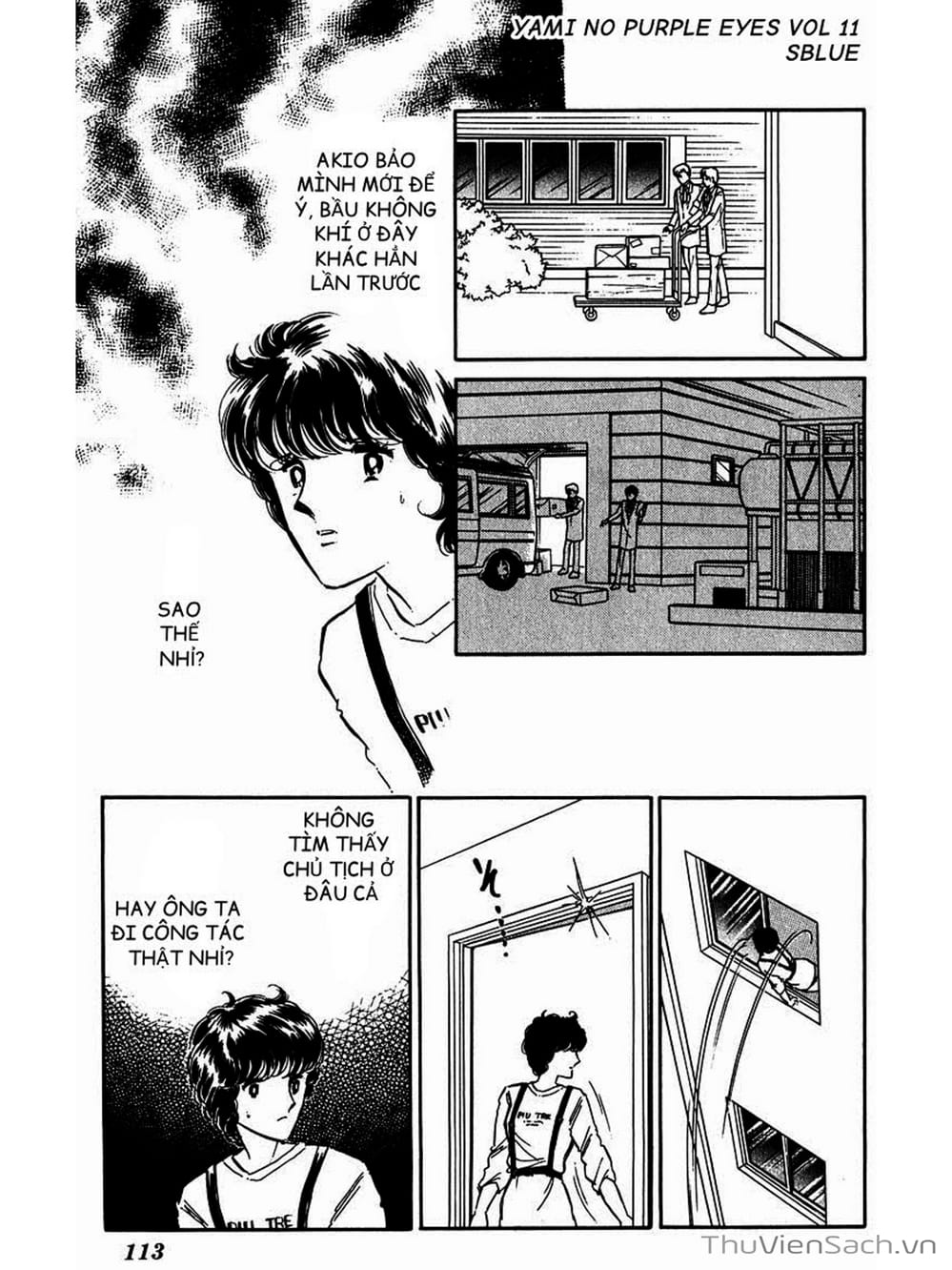 Truyện Tranh Cô Bé Huyền Bí - Yami No Purple Eyes trang 6