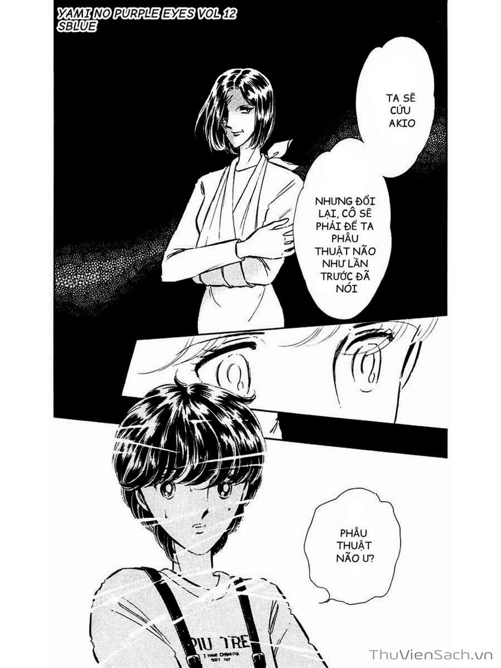 Truyện Tranh Cô Bé Huyền Bí - Yami No Purple Eyes trang 6