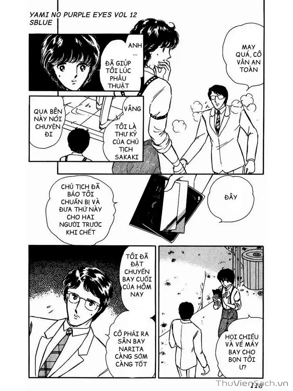 Truyện Tranh Cô Bé Huyền Bí - Yami No Purple Eyes trang 6