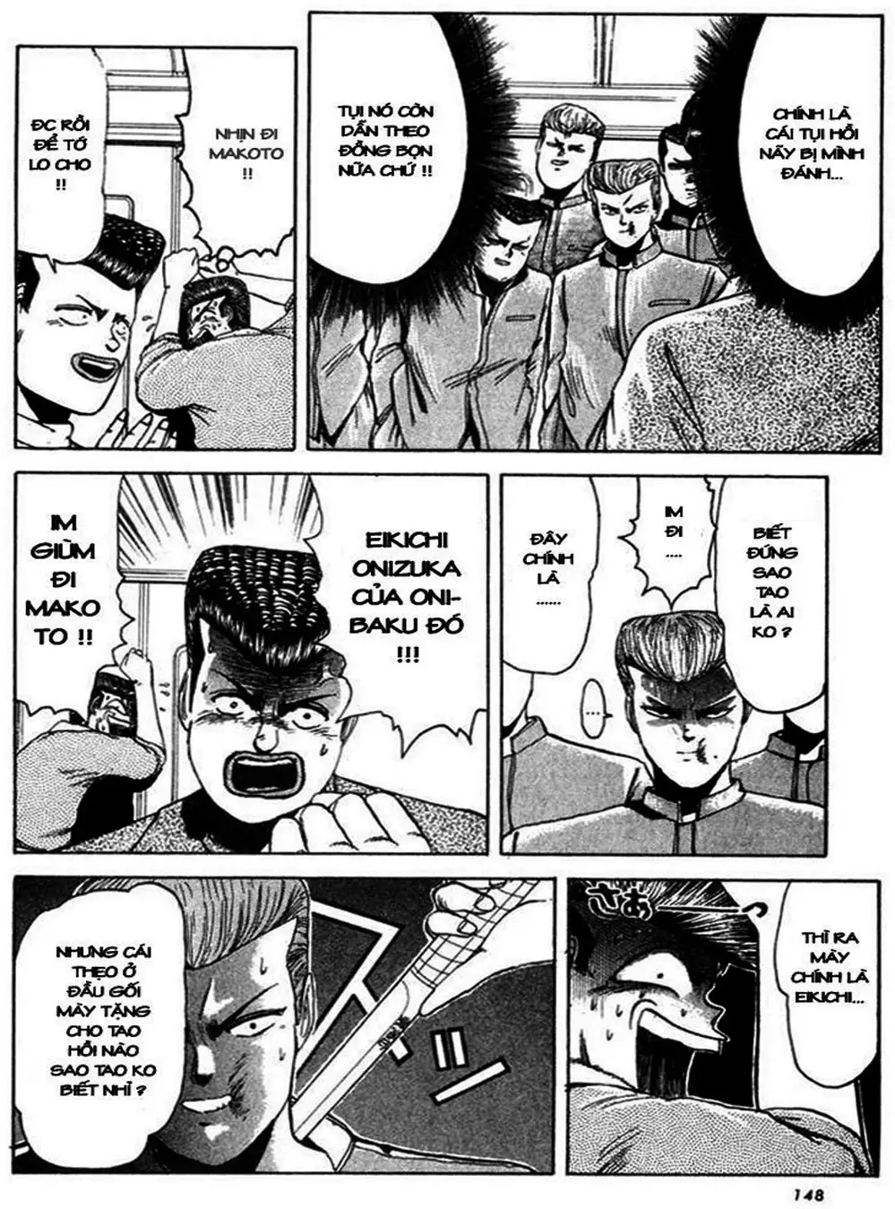 Truyện Tranh Young Gto - Shonan Junai Gumi trang 4