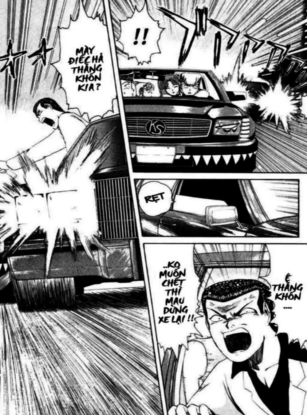 Truyện Tranh Young Gto - Shonan Junai Gumi trang 4