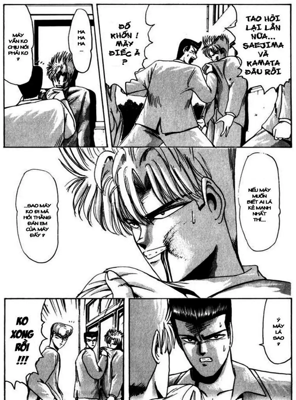 Truyện Tranh Young Gto - Shonan Junai Gumi trang 4