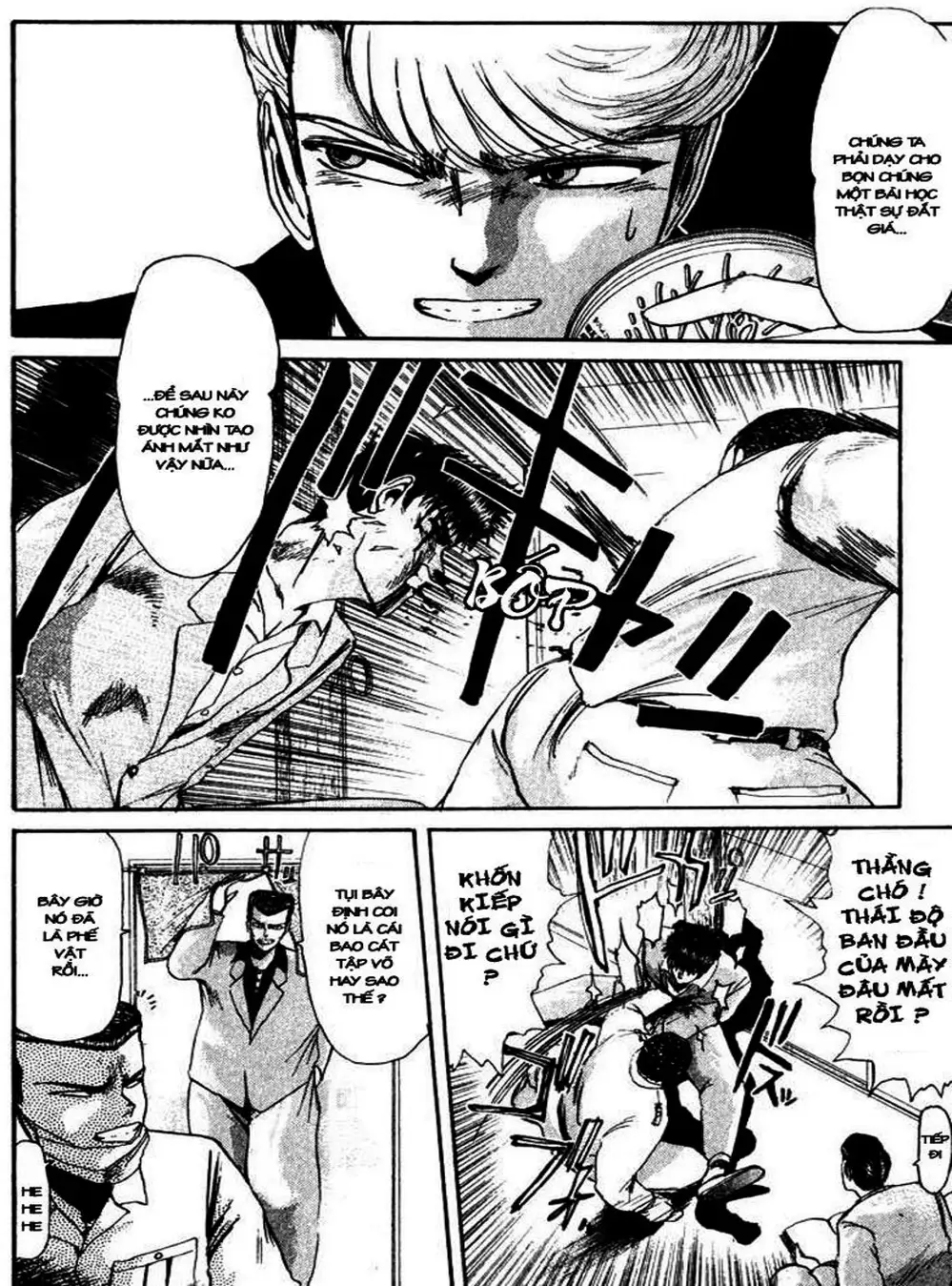 Truyện Tranh Young Gto - Shonan Junai Gumi trang 4