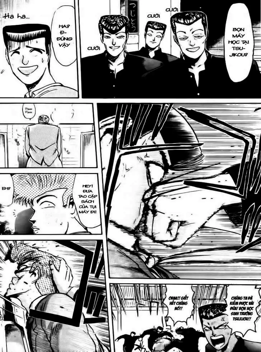 Truyện Tranh Young Gto - Shonan Junai Gumi trang 4