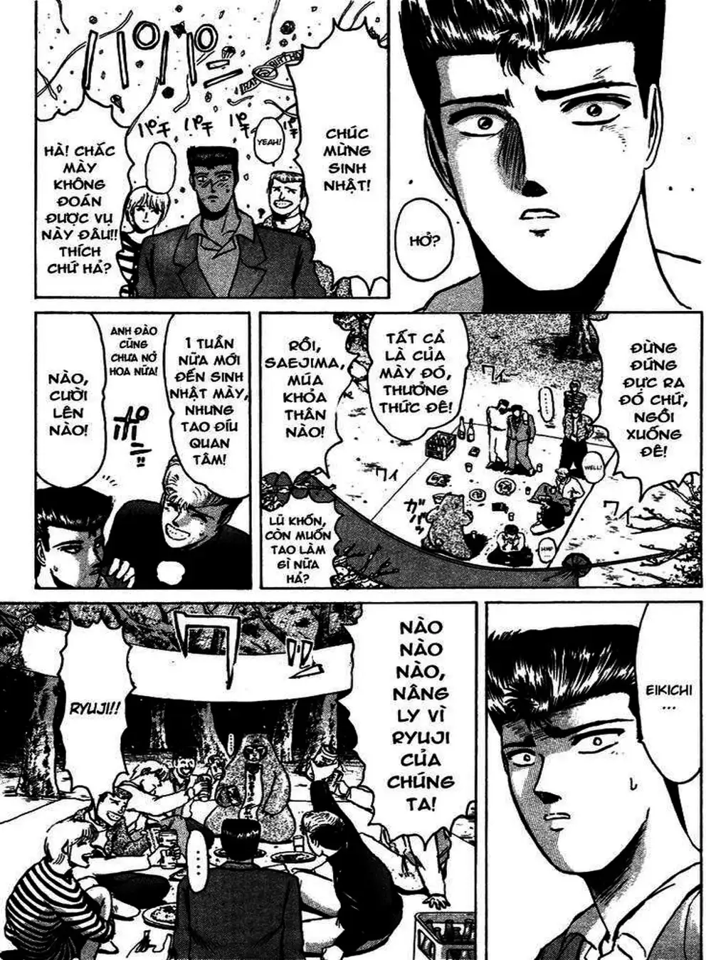 Truyện Tranh Young Gto - Shonan Junai Gumi trang 4