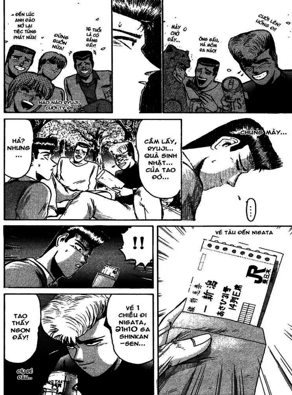 Truyện Tranh Young Gto - Shonan Junai Gumi trang 4