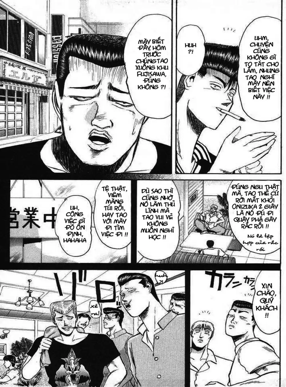 Truyện Tranh Young Gto - Shonan Junai Gumi trang 4