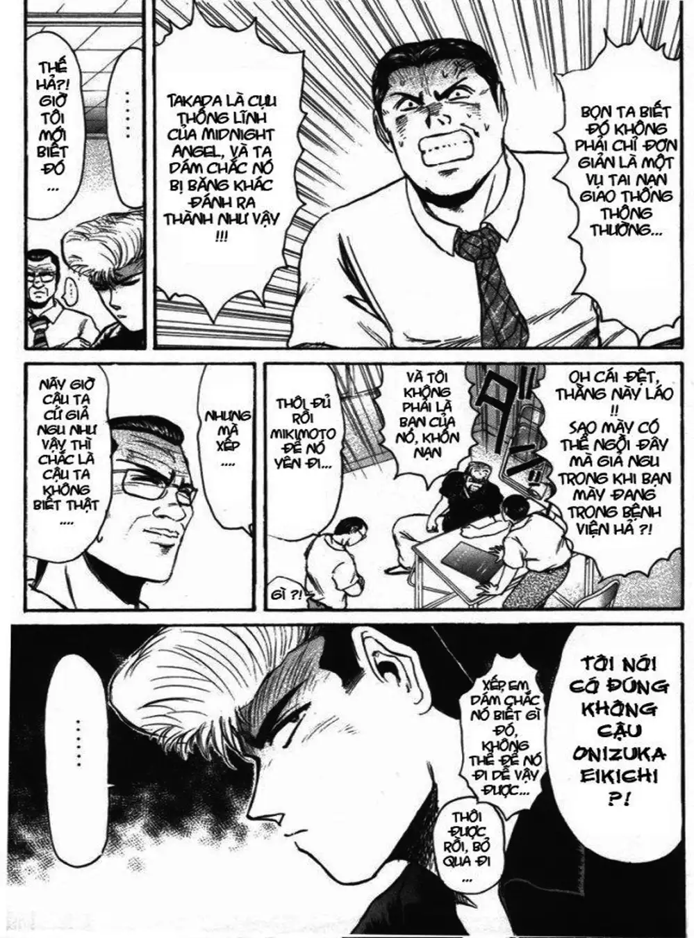 Truyện Tranh Young Gto - Shonan Junai Gumi trang 4