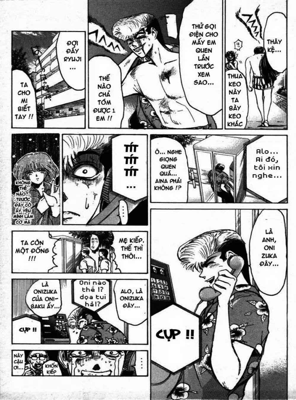 Truyện Tranh Young Gto - Shonan Junai Gumi trang 4