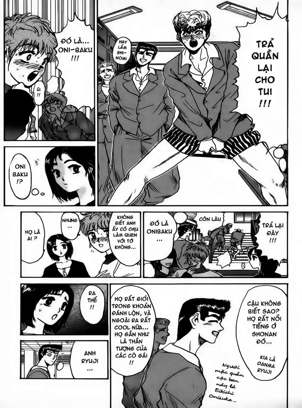 Truyện Tranh Young Gto - Shonan Junai Gumi trang 4