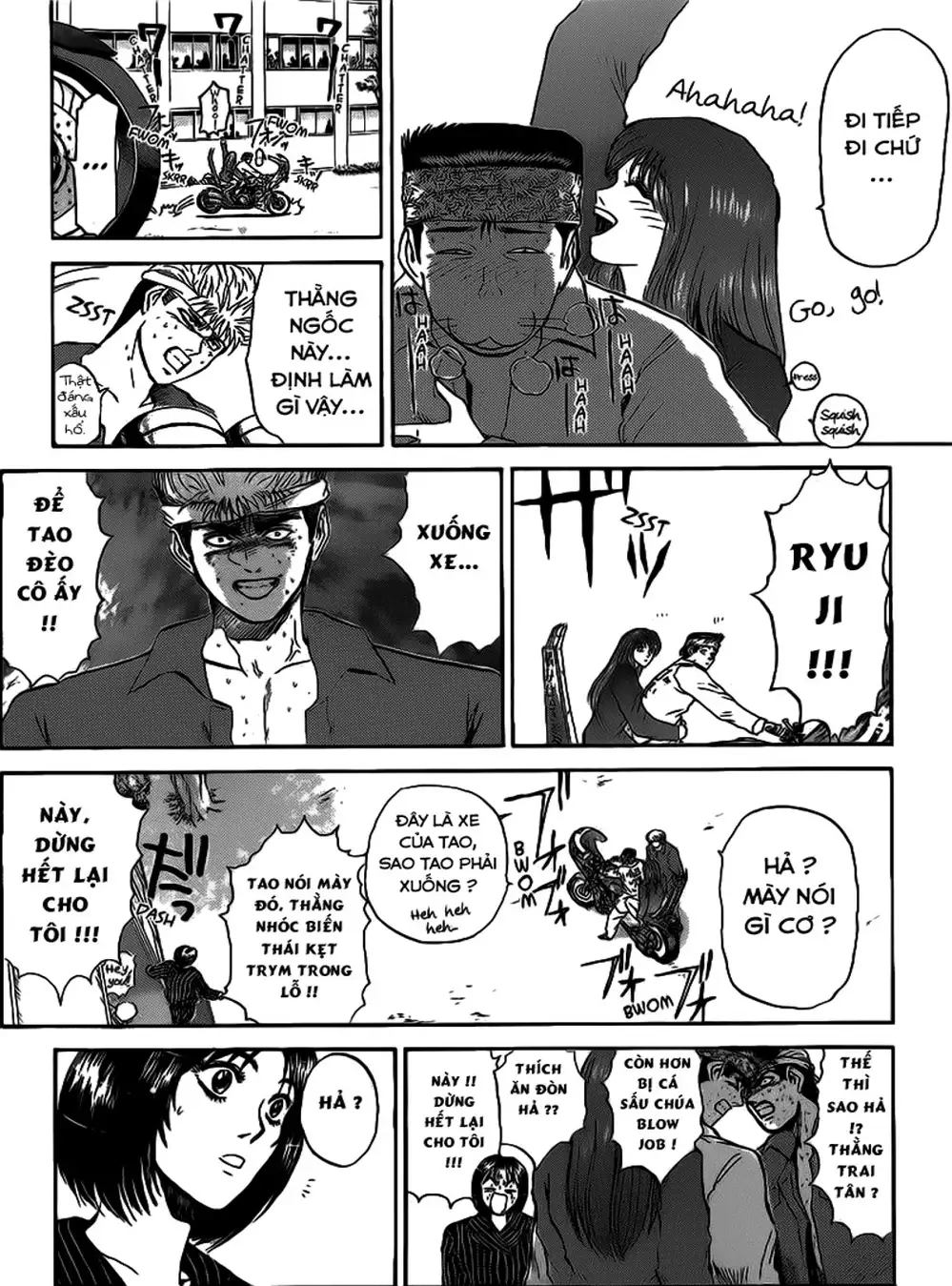 Truyện Tranh Young Gto - Shonan Junai Gumi trang 4