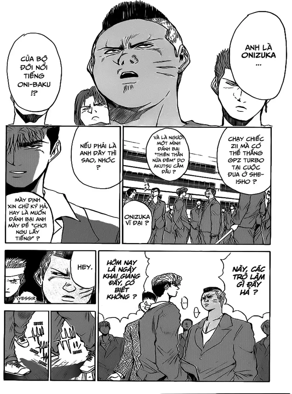 Truyện Tranh Young Gto - Shonan Junai Gumi trang 4