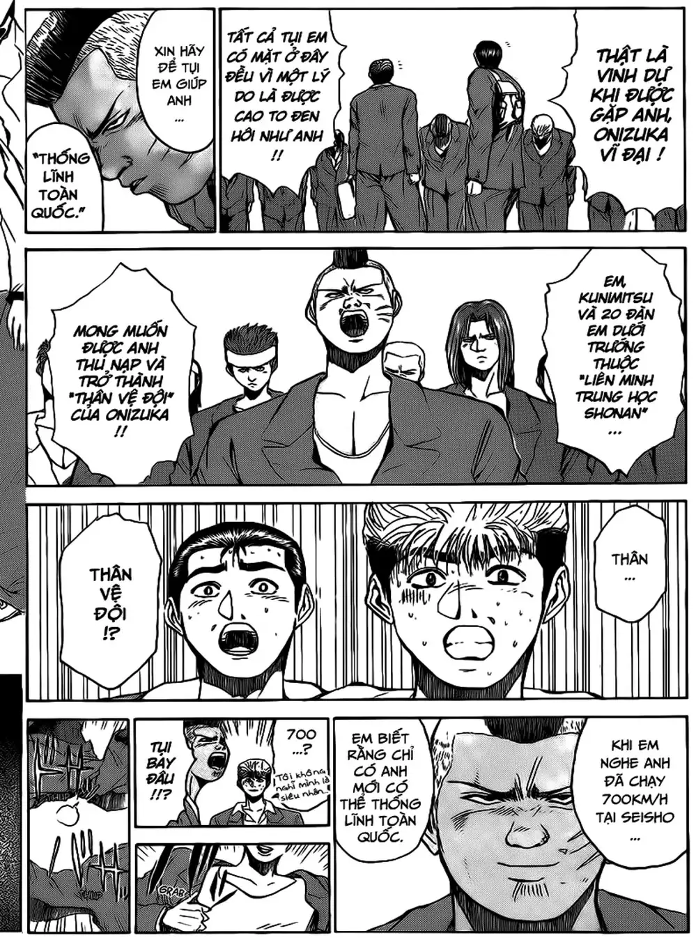 Truyện Tranh Young Gto - Shonan Junai Gumi trang 4