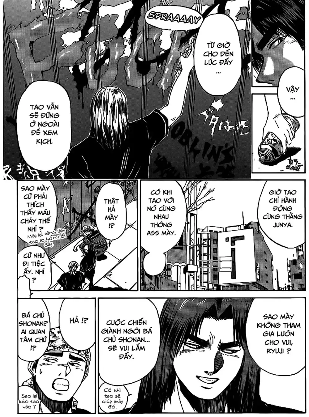 Truyện Tranh Young Gto - Shonan Junai Gumi trang 4