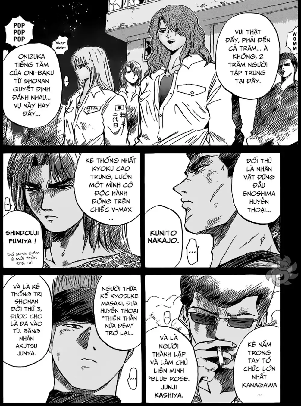 Truyện Tranh Young Gto - Shonan Junai Gumi trang 4