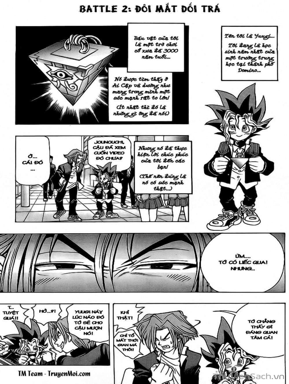 Truyện Tranh Vua Trò Chơi - Yugi Oh trang 5