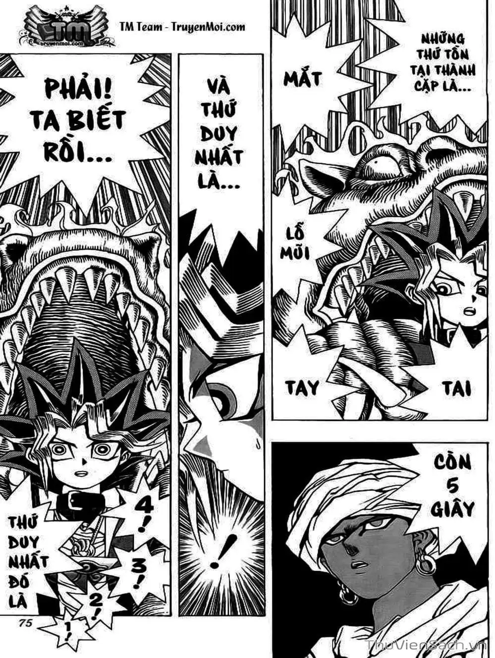Truyện Tranh Vua Trò Chơi - Yugi Oh trang 5