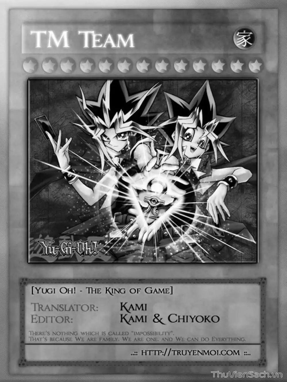 Truyện Tranh Vua Trò Chơi - Yugi Oh trang 5