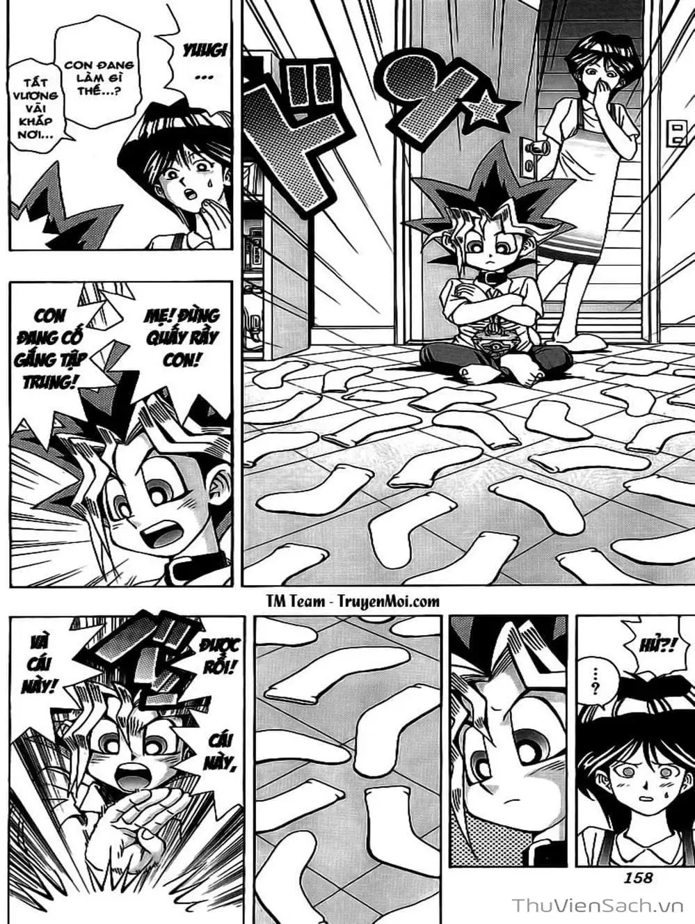 Truyện Tranh Vua Trò Chơi - Yugi Oh trang 5