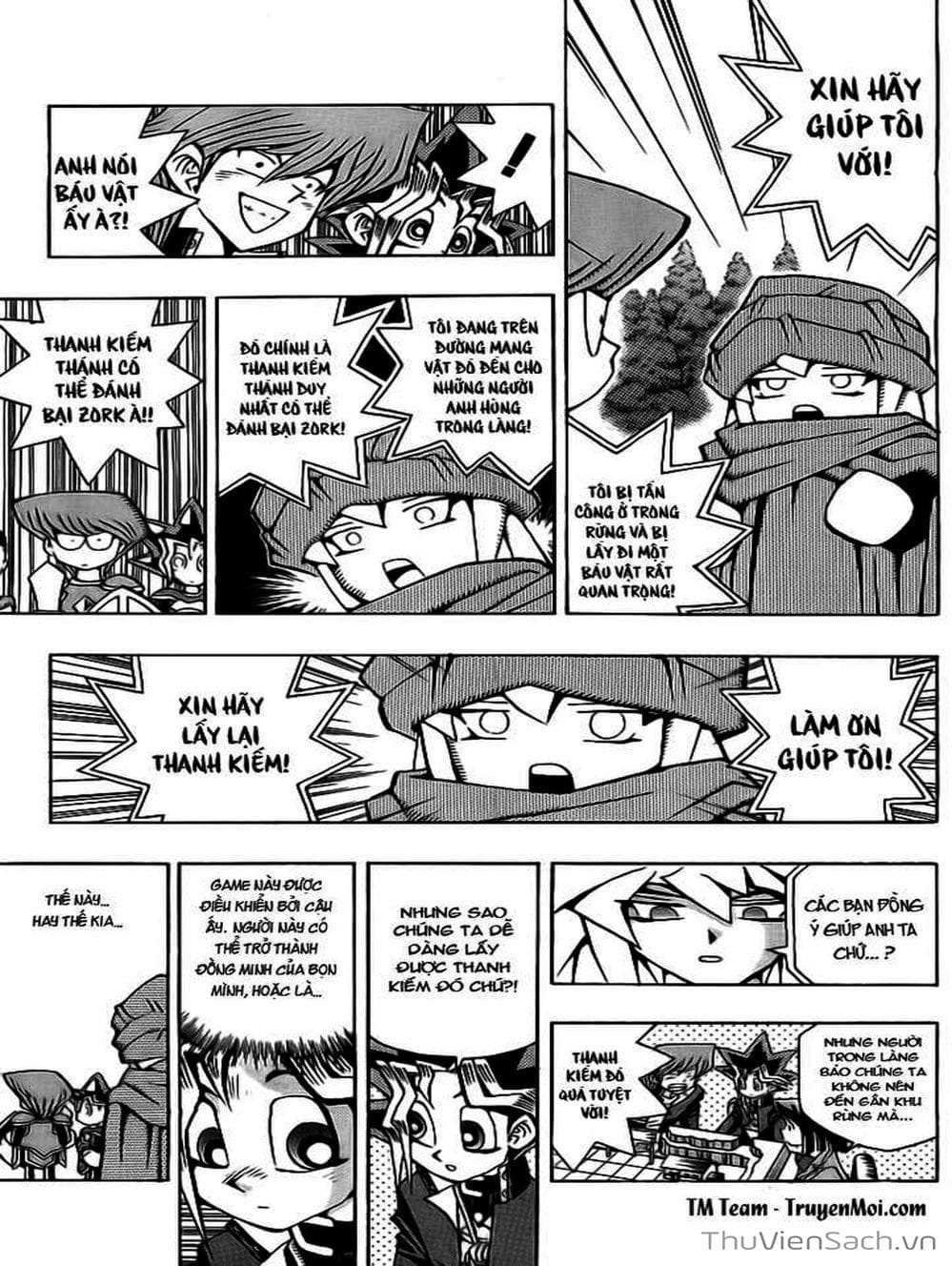 Truyện Tranh Vua Trò Chơi - Yugi Oh trang 5