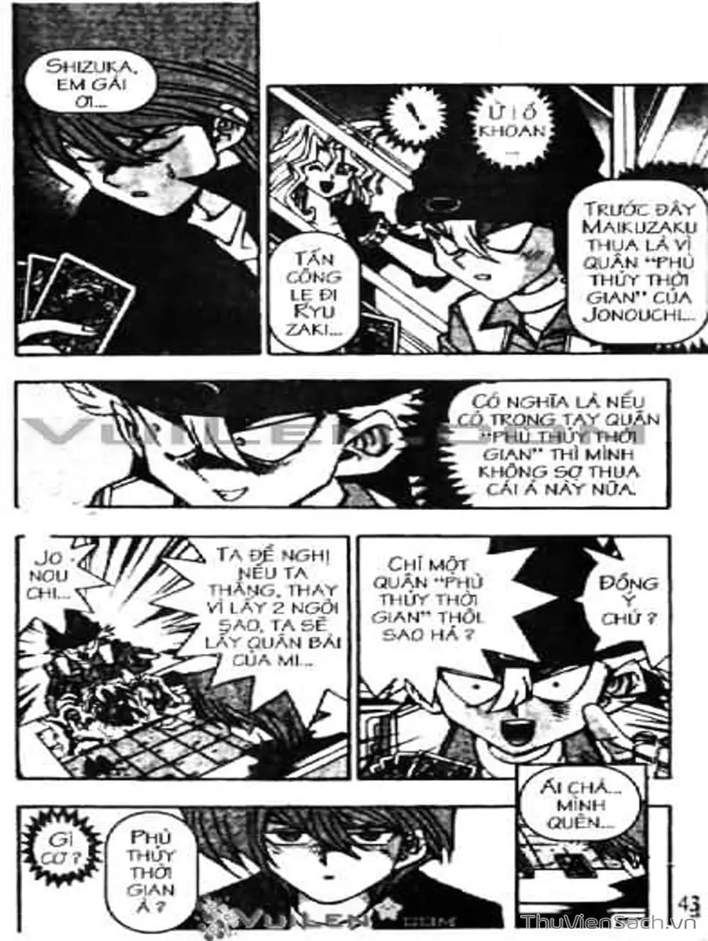 Truyện Tranh Vua Trò Chơi - Yugi Oh trang 5