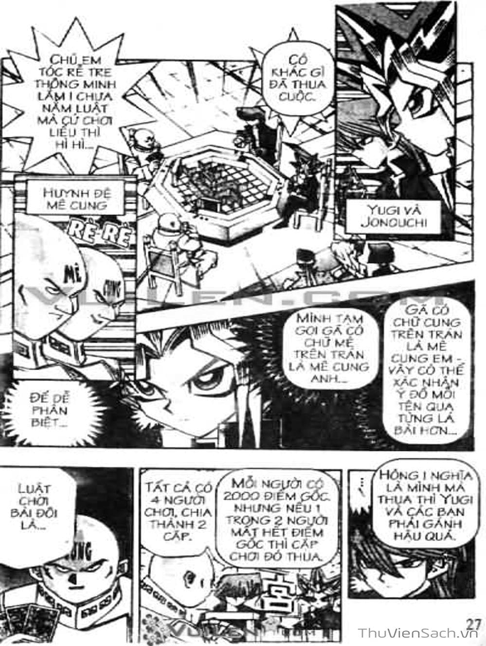 Truyện Tranh Vua Trò Chơi - Yugi Oh trang 5