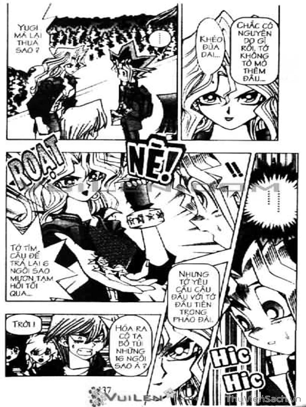 Truyện Tranh Vua Trò Chơi - Yugi Oh trang 5