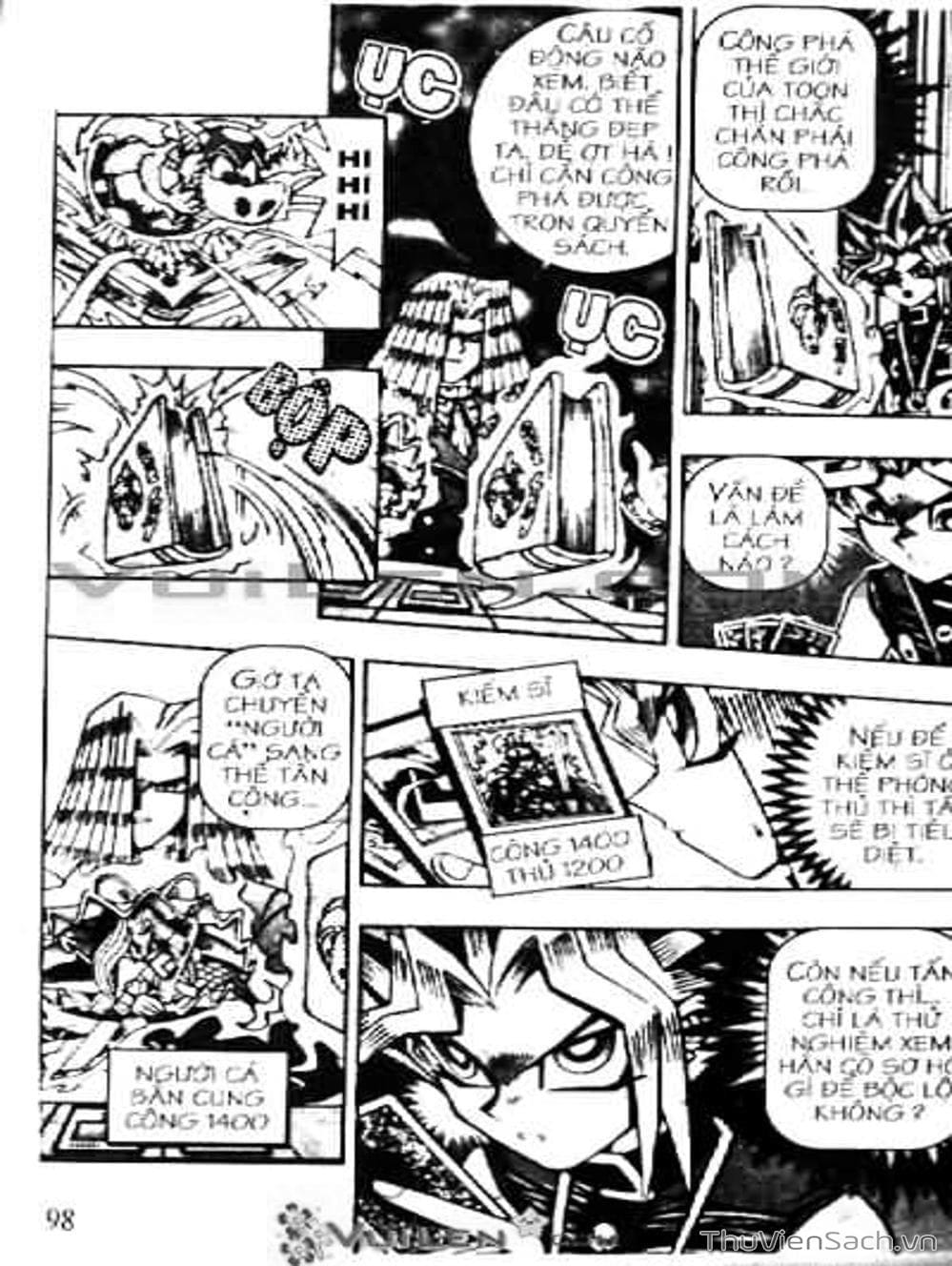 Truyện Tranh Vua Trò Chơi - Yugi Oh trang 5
