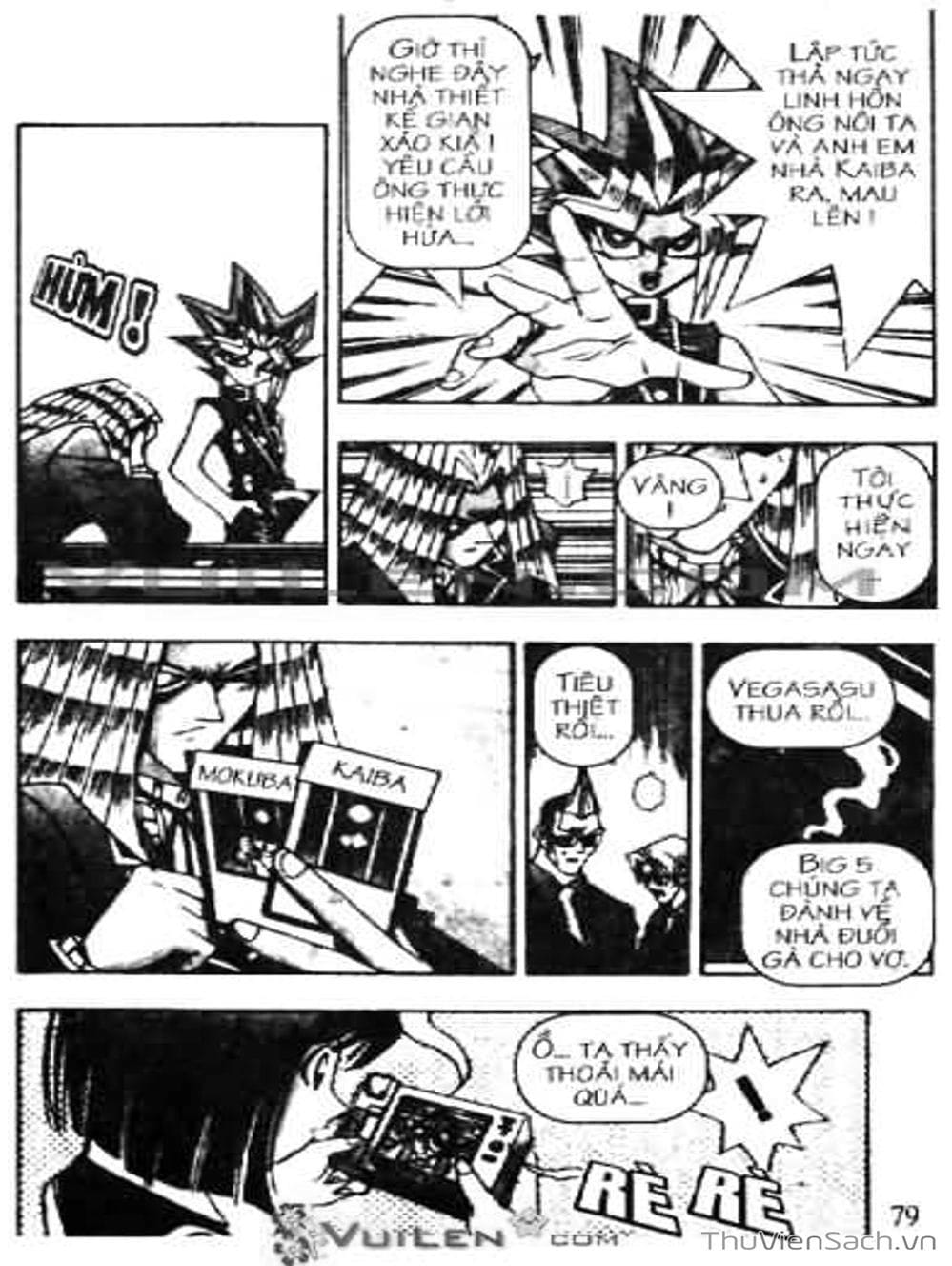 Truyện Tranh Vua Trò Chơi - Yugi Oh trang 5