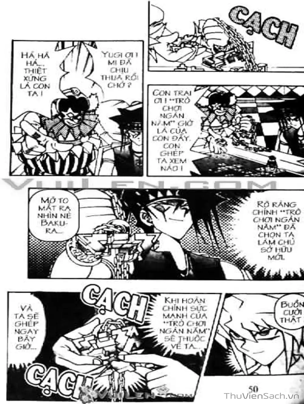 Truyện Tranh Vua Trò Chơi - Yugi Oh trang 5