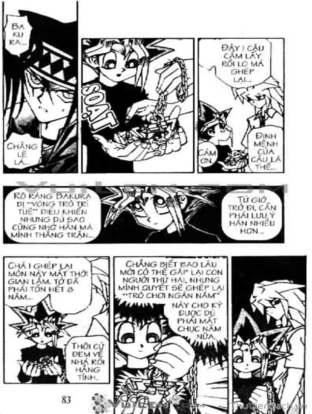 Truyện Tranh Vua Trò Chơi - Yugi Oh trang 5