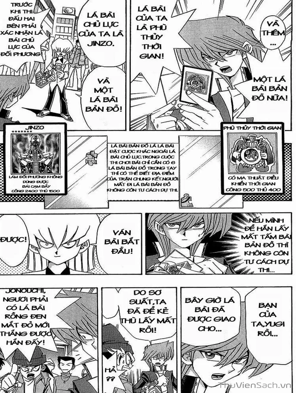 Truyện Tranh Vua Trò Chơi - Yugi Oh trang 5