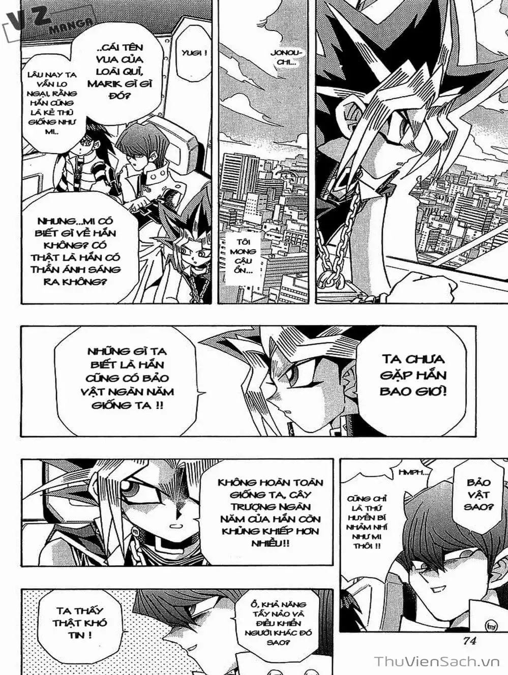 Truyện Tranh Vua Trò Chơi - Yugi Oh trang 5